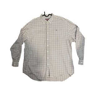 Vineyard Vines Mens XL Whale Shirt Button Down Long Sleeve Plaid Checkered